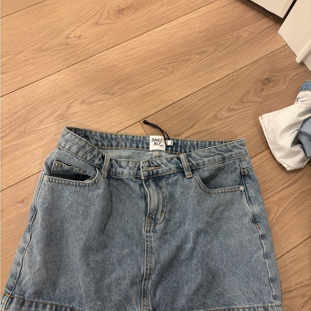 Princess Polly Nickei Denim Skirt